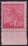 Obrázek k výrobku 51510 - 1945, ČSR II, 0378VV, Výplatní známka: Lipová ratolest ✶✶ o H