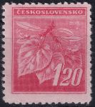 Obrázek k výrobku 51513 - 1945, ČSR II, 0378VV, Výplatní známka: Lipová ratolest ✶✶