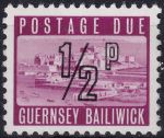 Obrázek k výrobku 51601 - 1971, Guernsey, DL08/14, Doplatní známky: Zámek Cornet ✶✶ 
