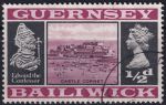 Obrázek k výrobku 46952 - 1969, Guernsey, 0008, Výplatní známka: Pohledy a znaky - Zámek Cornet, Eduard Dobyvatel ✶✶