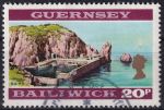 Obrázek k výrobku 51659 - 1971, Guernsey, 0052, Výplatní známka: Pohledy a znaky - Přístav Sark ✶✶