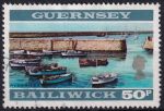 Obrázek k výrobku 51663 - 1971, Guernsey, 0053, Výplatní známka: Pohledy a znaky - Přístav Alderney ⊙