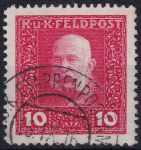 Obrázek k výrobku 51694 - 1915/1917, Rakousko-uherská polní pošta (Všeobecné vydání), 26A, Výplatní známka: Císař František Josef I. ⊙