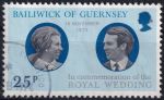 Obrázek k výrobku 51716 - 1973, Guernsey, 0088, Svatba princezny Anny s Markem Phillipsem ✶✶ 