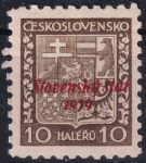 Obrázek k výrobku 51750 - 1929, ČSR I, 0220, Výplatní známka: Hrady, krajiny, měst - Karlštejn ✶✶
