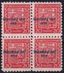 Obrázek k výrobku 51900 - 1939, Slovenský stát, 004, Výplatní známka: Státní znak ✶✶ ⊞ o L