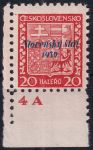 Obrázek k výrobku 51902 - 1939, Slovenský stát, 003aDČ, Výplatní známka: Státní znak ✶✶ L D