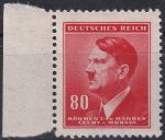 Obrázek k výrobku 52069 - 1942, Protektorát, 082, Výplatní známka: Adolf Hitler ✶✶ ⊟