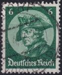 Obrázek k výrobku 52101 - 1933, Deutsches Reich, 0479, Zahájení zasedání nového Říšského sněmu v Postupimi: Bedřich Veliký, pruský král (1712 - 1786) ⊙