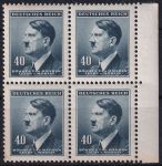 Obrázek k výrobku 52115 - 1942, Protektorát, 080, Výplatní známka: Adolf Hitler ✶✶ ⊞