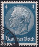 Obrázek k výrobku 52123 - 1933, Deutsches Reich, 0483, Výplatní známka: Paul von Hindenburg v medailonu (II) - Paul von Hindenburg (1847-1934), 2. říšský prezident ⊙