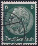Obrázek k výrobku 52125 - 1933, Deutsches Reich, 0484, Výplatní známka: Paul von Hindenburg v medailonu (II) - Paul von Hindenburg (1847-1934), 2. říšský prezident ⊙