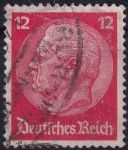 Obrázek k výrobku 52136 - 1933, Deutsches Reich, 0487, Výplatní známka: Paul von Hindenburg v medailonu (II) - Paul von Hindenburg (1847-1934), 2. říšský prezident ⊙