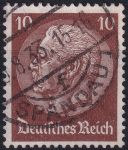 Obrázek k výrobku 52138 - 1933, Deutsches Reich, 0487, Výplatní známka: Paul von Hindenburg v medailonu (II) - Paul von Hindenburg (1847-1934), 2. říšský prezident ⊙