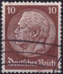 Obrázek k výrobku 52142 - 1933, Deutsches Reich, 0486, Výplatní známka: Paul von Hindenburg v medailonu (II) - Paul von Hindenburg (1847-1934), 2. říšský prezident ⊙