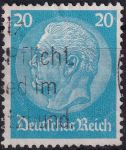 Obrázek k výrobku 52148 - 1933, Deutsches Reich, 0489, Výplatní známka: Paul von Hindenburg v medailonu (II) - Paul von Hindenburg (1847-1934), 2. říšský prezident ⊙ 