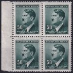 Obrázek k výrobku 52180 - 1942, Protektorát, 081, Výplatní známka: Adolf Hitler ✶✶ ⊞ o P