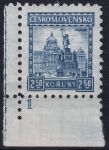 Obrázek k výrobku 52368 - 1929, ČSR I, 0221DČ, Výplatní známka: Hrady, krajiny, měst - Pernštej ✶✶ L D ⊟