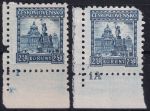 Obrázek k výrobku 52369 - 1929, ČSR I, 0223DČ, Výplatní známka: Hrady, krajiny, měst - Praha ✶✶ L D