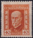 Obrázek k výrobku 52413 - 1925, ČSR I, 0187AP3, Výplatní známka: 75. narozeniny T. G. Masaryka (neotypie) ✶