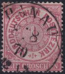 Obrázek k výrobku 52444 - 1869, Severoněmecký spolek, 16, Výplatní známka pro Severoněmecký spolek v tolarové měně ⊙ 