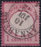 Obrázek k výrobku 52447 - 1872, Německá říše, 004, Výplatní známka: Orel ⊙ 