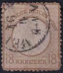 Obrázek k výrobku 52451 - 1872, Německá říše, 009, Výplatní známka: Orel ⊙ 