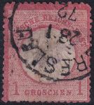 Obrázek k výrobku 52455 - 1872, Německá říše, 019, Výplatní známka: Orel s velkým štítem na hrudi (a korunou se stuhou) ⊙ 