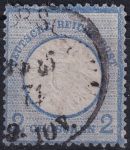 Obrázek k výrobku 52457 - 1872, Německá říše, 020, Výplatní známka: Orel s velkým štítem na hrudi (a korunou se stuhou) ⊙ 