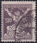 Obrázek k výrobku 52463 - 1920, ČSR I, 0158ADČ, Výplatní známka: Osvobozená republika ⊙ o P