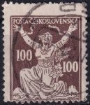 Obrázek k výrobku 52485 - 1920, ČSR I, 0158AVV, Výplatní známka: Osvobozená republika ⊙