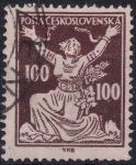 Obrázek k výrobku 52491 - 1920, ČSR I, 0158AVV, Výplatní známka: Osvobozená republika ⊙
