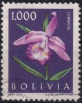 Obrázek k výrobku 52542 - 1962, Bolívie, 0673, Květy: Vanda suavis ⊙