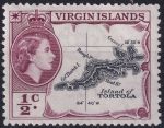 Obrázek k výrobku 52546 - 1966, Britské panenské ostrovy, 0163/0164, Návštěva anglického královského páru ✶✶