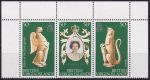 Obrázek k výrobku 52553 - 1978, Barbados, 0441/0443St, 25. výročí korunovace královny Alžběty II. ✶✶ H