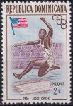 Obrázek k výrobku 52561 - 1957, Dominikánská republika, 0560A, Letní olympijské hry 1956, Melbourne (I): Dřívější olympijší vítězové - Fanny Blankers-Koen, Nizozemí (1948) ✶✶