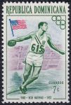 Obrázek k výrobku 52563 - 1957, Dominikánská republika, 0562A, Letní olympijské hry 1956, Melbourne (I): Dřívější olympijší vítězové - Sohn Kee-chung, Korea (1936) ✶✶