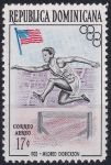 Obrázek k výrobku 52566 - 1957, Dominikánská republika, 0566A, Letecká známka: Letní olympijské hry 1956, Melbourne (I) - Dřívější olympijší vítězové - Ugo Frigerio, Itálie (1920 a 1924) ✶✶