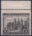 Obrázek k výrobku 52580 - 1928, ČSR I, 0233VV, 10. výročí vzniku ČSR (Jubilejní) ✶✶ o P