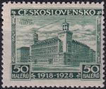 Obrázek k výrobku 52610 - 1928, ČSR I, 0235VV, 10. výročí vzniku ČSR (Jubilejní): Praha - Telefon ✶✶