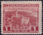 Obrázek k výrobku 52644 - 1928, ČSR I, 0237VV, 10. výročí vzniku ČSR (Jubilejní): Hluboká ✶✶