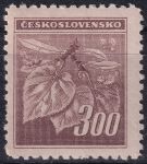 Obrázek k výrobku 52669 - 1945, ČSR II, 0378VV, Výplatní známka: Lipová ratolest ✶✶