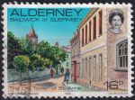 Obrázek k výrobku 52685 - 1983, Guernsey-Alderney, 0006, Výplatní známka: Pohledy na Alderney - Ulice Victoria v St. Anne ⊙