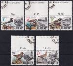 Obrázek k výrobku 52688 - 1984, Guernsey-Alderney, 0013/0017, Mořští ptáci ⊙