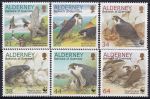 Obrázek k výrobku 52704 - 1984, Guernsey-Alderney, 0013/0017, Mořští ptáci ✶✶