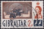 Obrázek k výrobku 52721 - 1960, Gibraltar, 0150, Výplatní známka: Maurský hrad ⊙