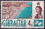 Obrázek k výrobku 52729 - 1960, Gibraltar, 0154, Výplatní známka: Katalánská zátoka ✶✶