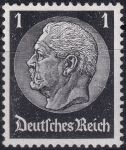 Obrázek k výrobku 53105 - 1933, Deutsches Reich, 0512, Výplatní známka: Paul von Hindenburg v medailonu (III) - Paul von Hindenburg (1847-1934), 2. říšský prezident ✶✶