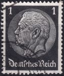 Obrázek k výrobku 53108 - 1933, Deutsches Reich, 0512, Výplatní známka: Paul von Hindenburg v medailonu (III) - Paul von Hindenburg (1847-1934), 2. říšský prezident ⊙