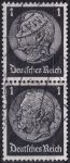 Obrázek k výrobku 53110 - 1933, Deutsches Reich, 0512, Výplatní známka: Paul von Hindenburg v medailonu (III) - Paul von Hindenburg (1847-1934), 2. říšský prezident ⊟ ⊙